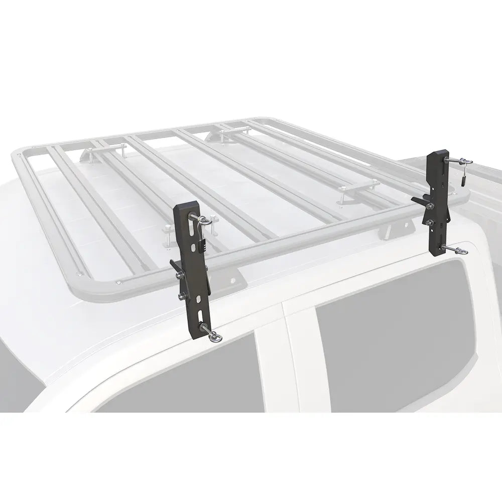 Melipron Bracket for Recovery Traction Boards Side Mounting for Roof Platform Rack with Lock MELIPRON
