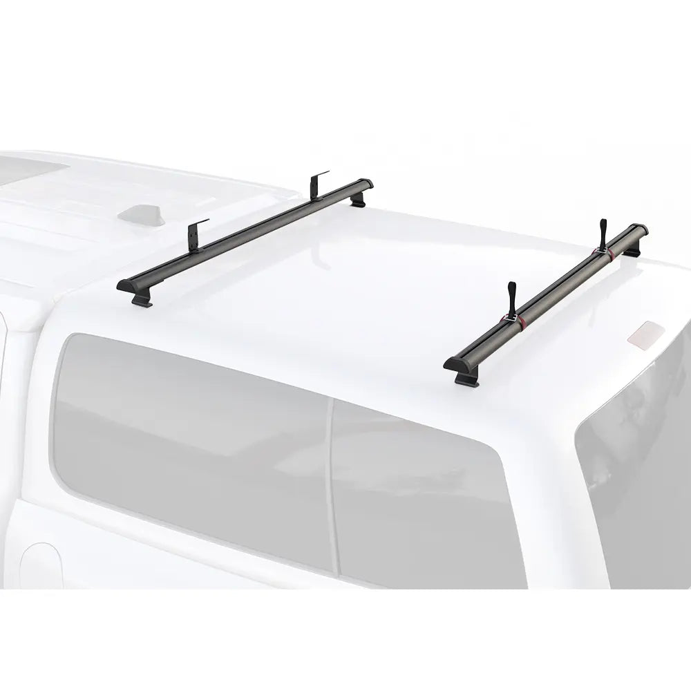 Topper Rack Rails MELIPRON Truck Topper Rack Adjustable Pickup Camper Shell Roof Ladder ...