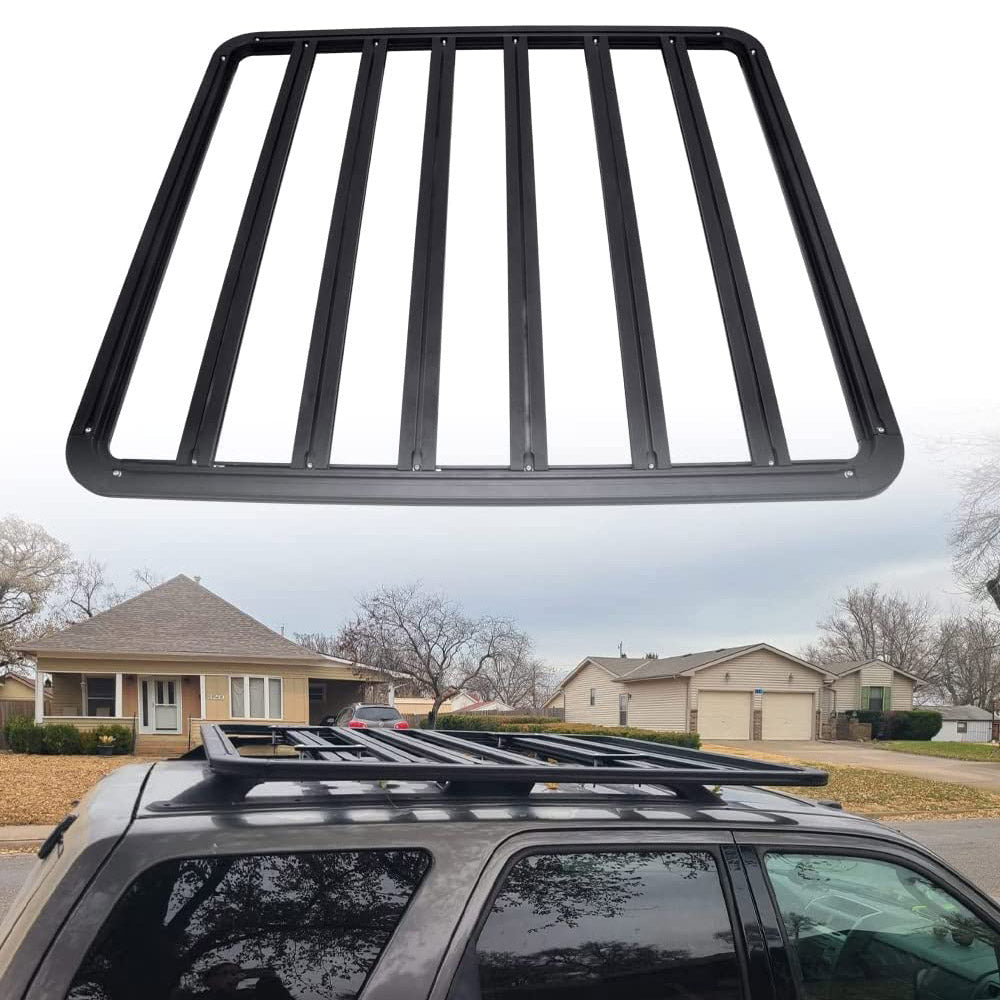 XCAR Roof Rack Carrier Basket Rooftop Cargo Carrier with Extension
