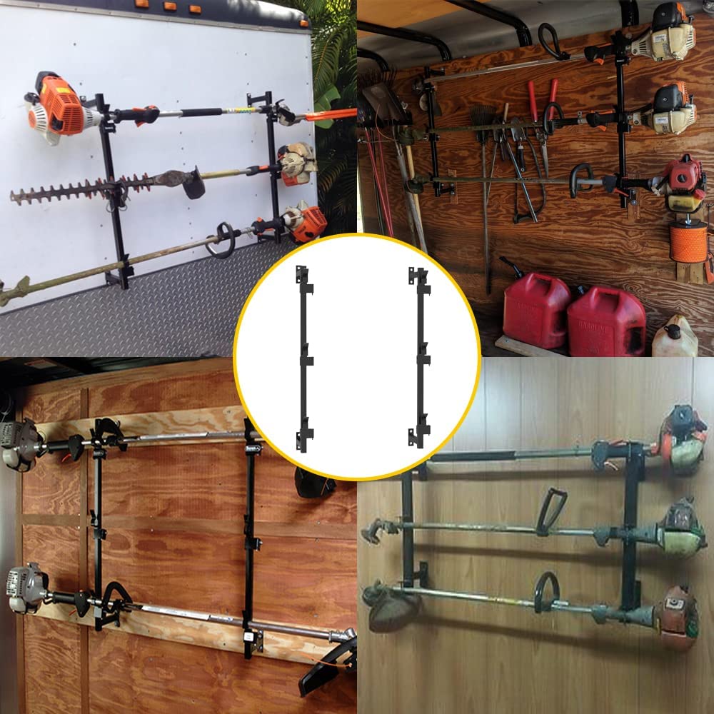 Weed Whacker 3 Place Lockable Open Trailer String Trimmer Rack With 3 ...