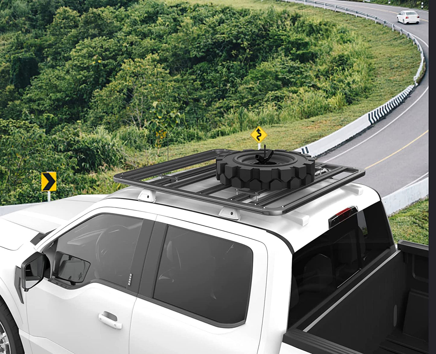 Universal Spare Tire Carrier for Roof Rack - MELIPRON